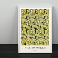 William Morris Anemon Çiçeği Posteri - Tablosu