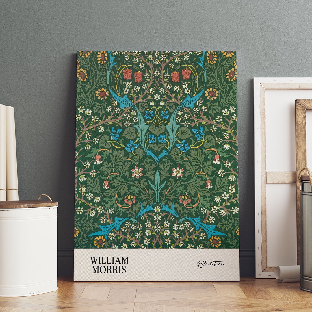 William Morris Karaçalı Posteri - Tablosu