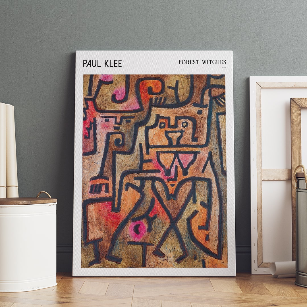 Paul Klee Orman Cadıları Posteri - Tablosu