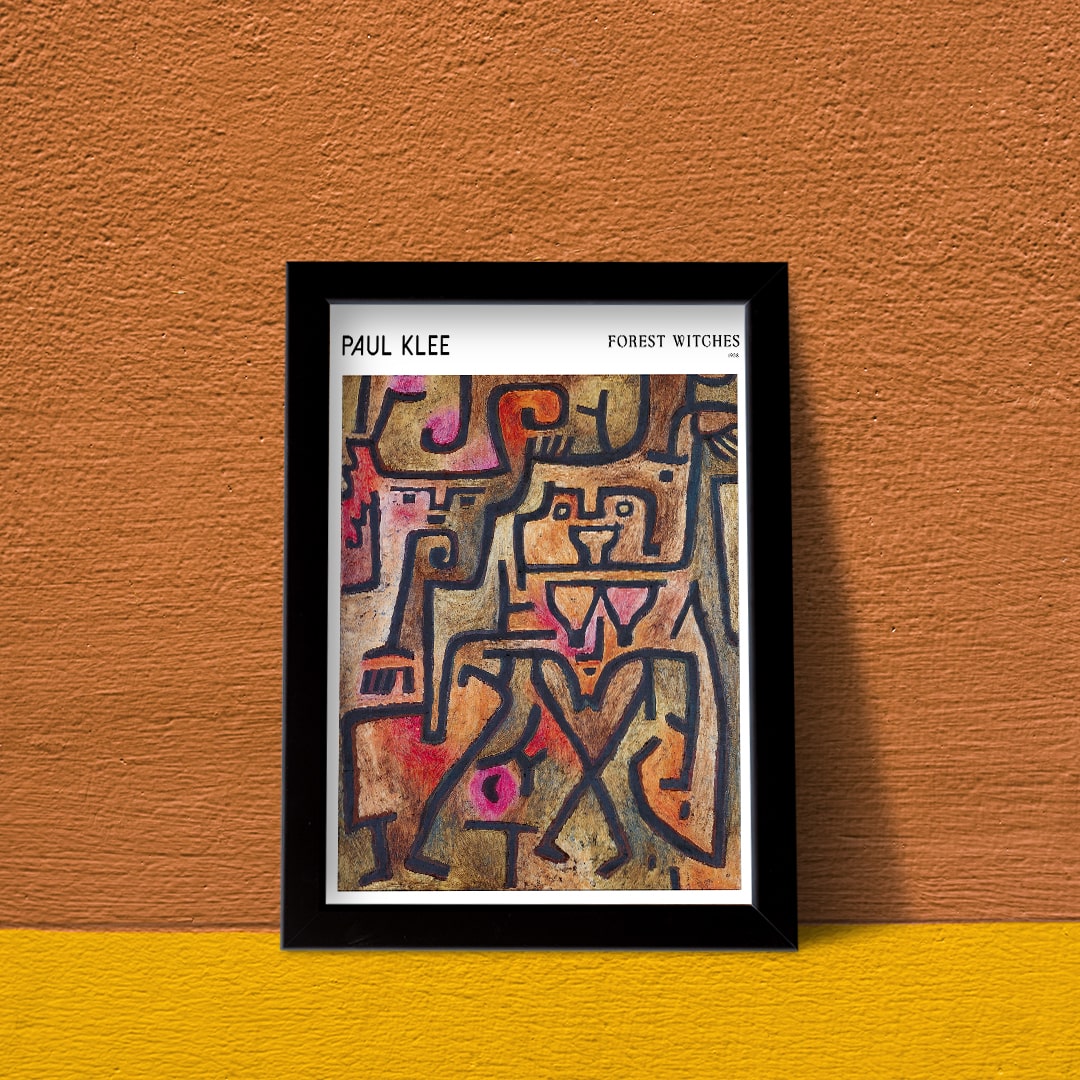 Paul Klee Orman Cadıları Posteri - Tablosu