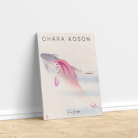 Ohara Koson İki Sazan Posteri - Tablosu