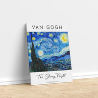 Vincent Van Gogh Yıldızlı Gece Posteri - Tablosu